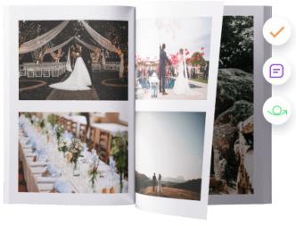 Prova de álbum folheável - Picsize