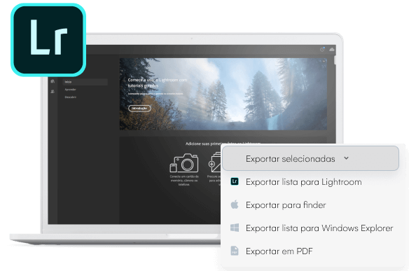 Integração com o Lightroom - Picsize